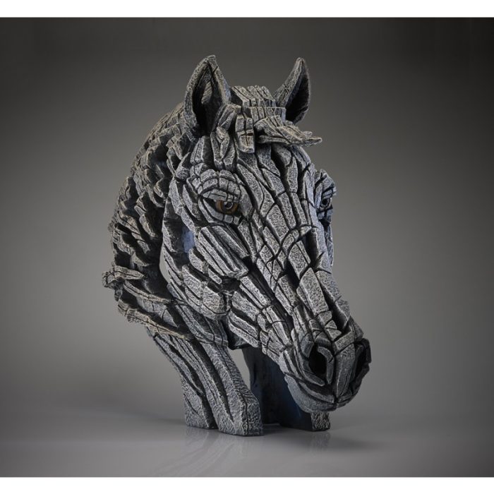P_HorseBust_White_SF1_EdgeSculptures