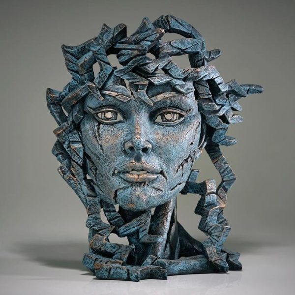 Venus Bust - Teal - Edge Sculpture - EDB03T