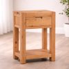 loxley 1 drawer console on background