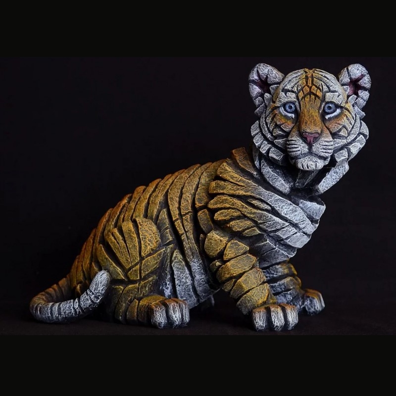 Tiger Cub - Edge Sculpture - ED29