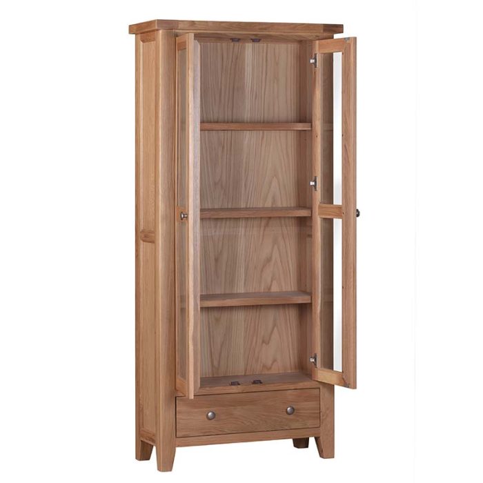 Glazed cabinet-open Glazed cabinet-open