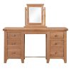 dressing table mirror on dressing table