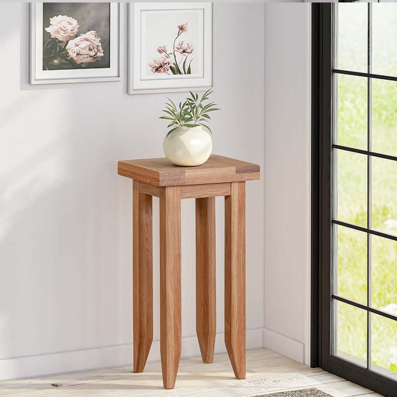 This Light Oak Small Lamp Wine Table, Small Lamp Table With Drawer