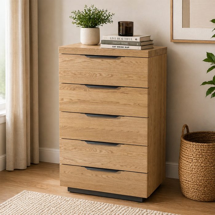 magnus 5 drawer wellington chest