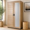 magnus double wardrobe