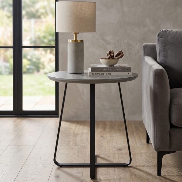Mason Stone - Lamp/ Wine Table