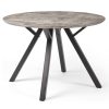 mason stone round dining table x