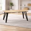 mason timber coffee table