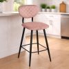 velvet dusk bar stool