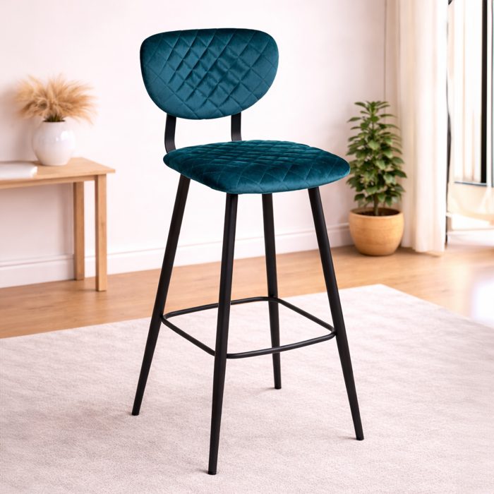 velvet teal bar stool velvet teal bar stool