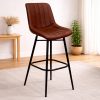 vintage bar stool - coffee