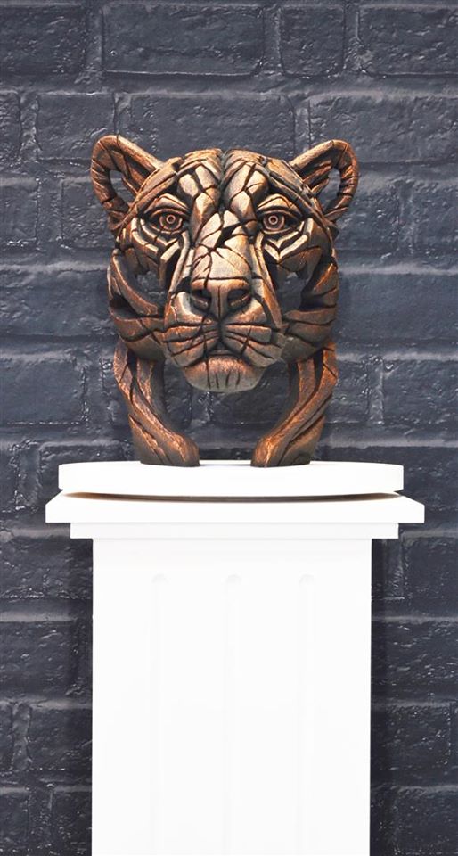Panther_Metallic-Copper_Edge-Sculpture_Pedestal Panther_Metallic-Copper_Edge-Sculpture_Pedestal