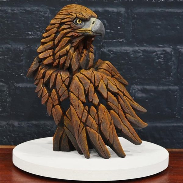 Golden Eagle - Edge Sculpture - EDB23G