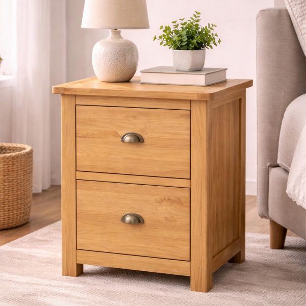 Ivan Oak Office Filing Cabinet