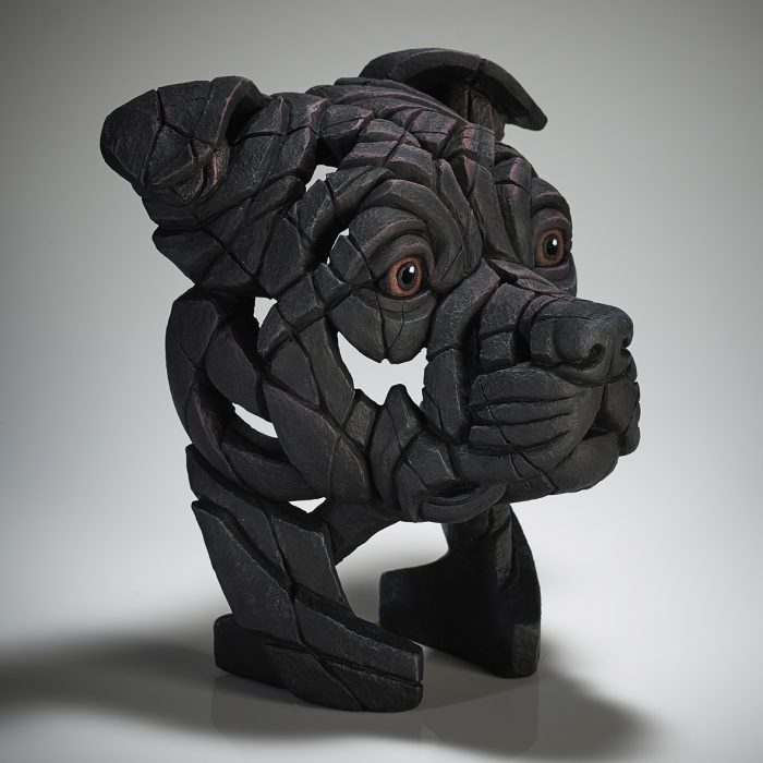 New Edge Sculpture staffy black New Edge Sculpture staffy black