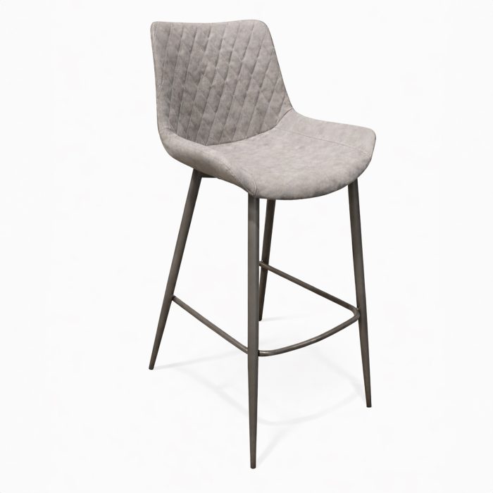 magnus industrial bar stool - antique grey magnus industrial bar stool - antique grey