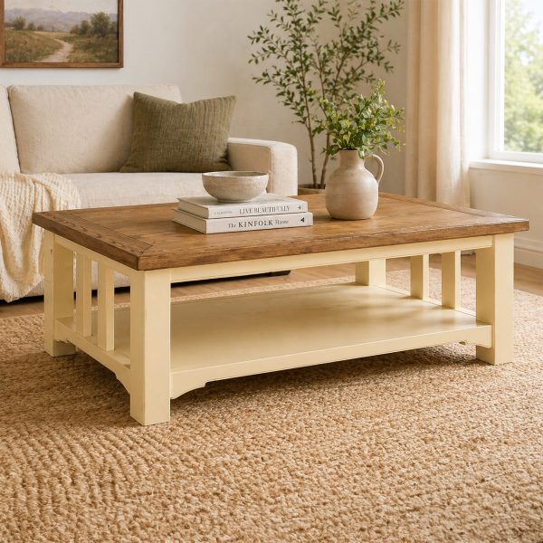 Renaissance Cream Coffee Table