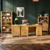 ivan oak desk set