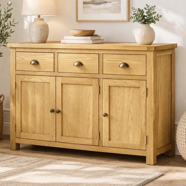 Ivan Oak Large Sideboard