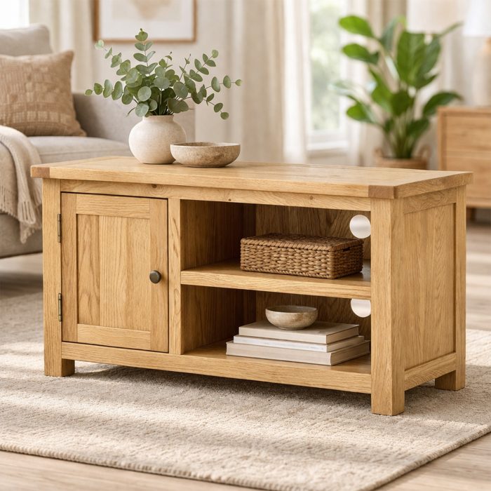 ivan oak tv unit