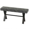 magnus large upholstered bench x