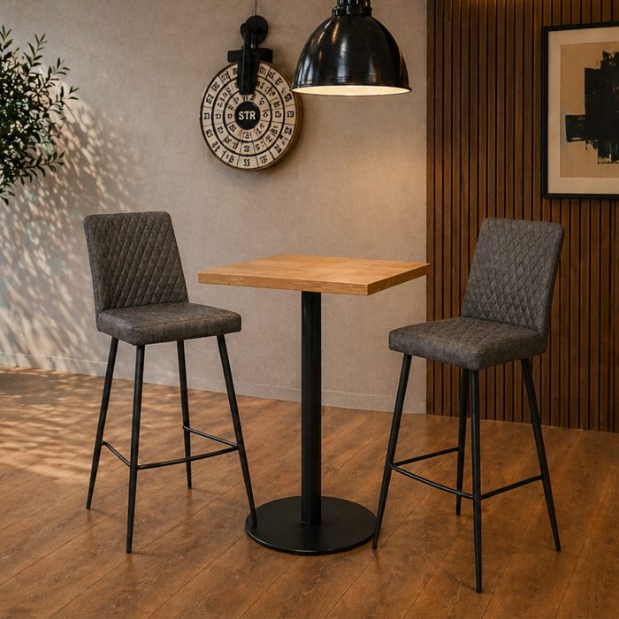 magnus oak bar table set magnus oak bar table set