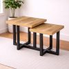 magnus oak step coffee table