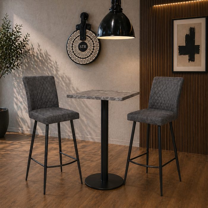 magnus stone bar table set magnus stone bar table set
