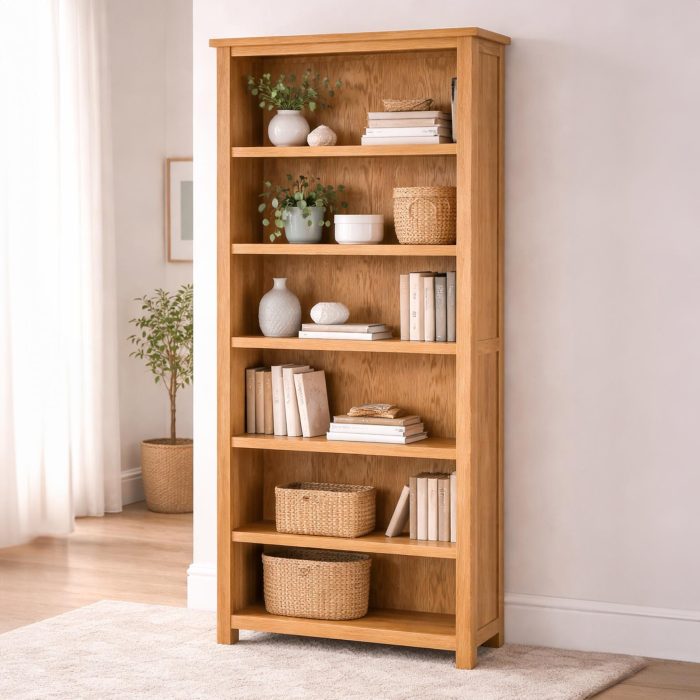 ivan oak bookcase