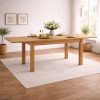 ivan oak extending table - extended