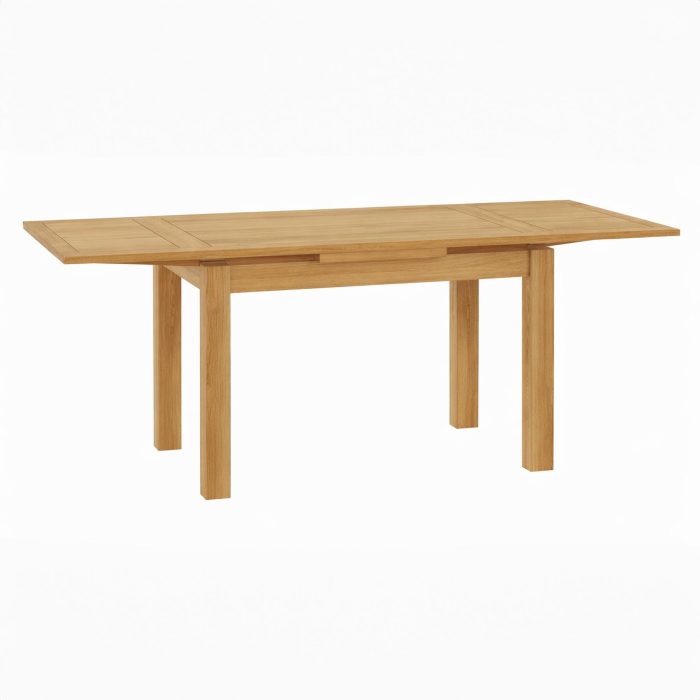 ivan oak extending table - extended x ivan oak extending table - extended x