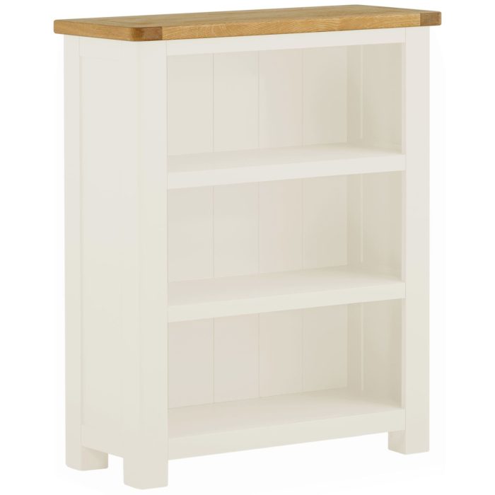 Ivan White Small Bookcase 1