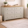 Ivan stone 6 drawer chest