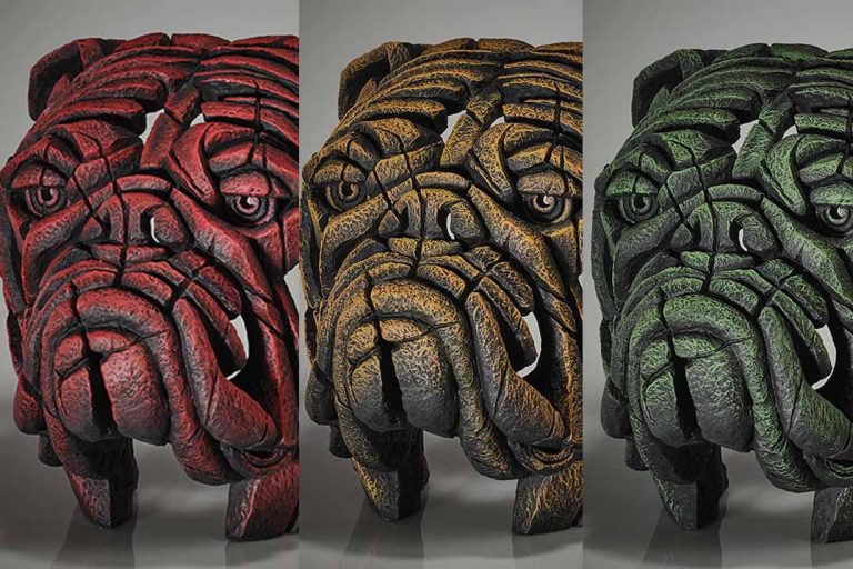 Edge Sculptures – Bulldog Bust Limited Edition