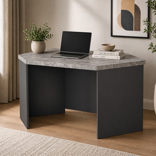 Magnus Corner Desk - Stone