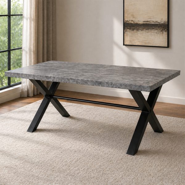 Magnus 1.5m Dining Table - Stone