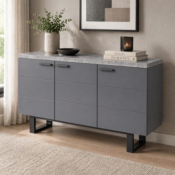 Magnus Large Sideboard - Stone