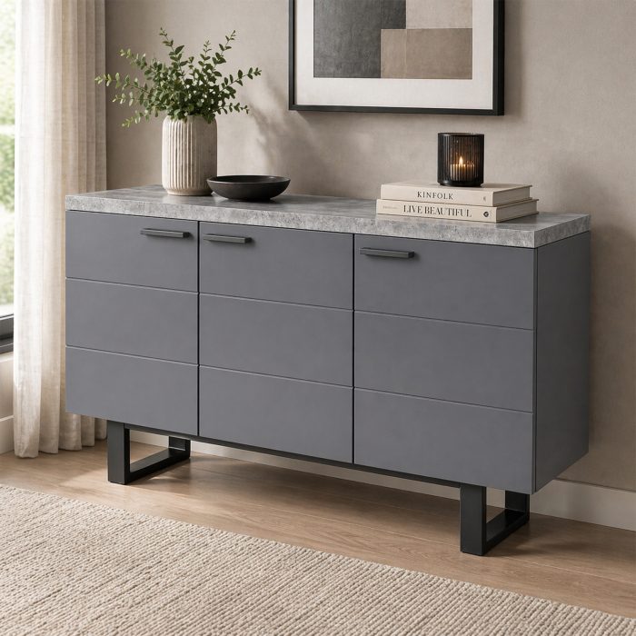 mangnus stone large sideboard