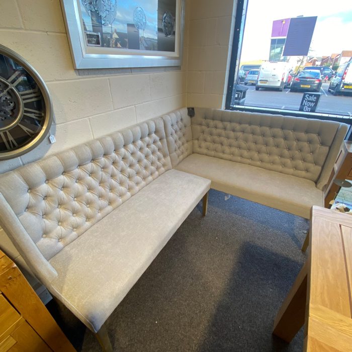 Hampton Stone Corner Bench