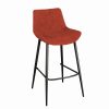 Magnus Bar Stool Burnt Orange