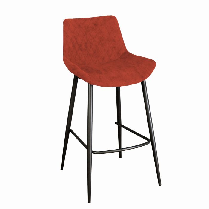Magnus Bar Stool Burnt Orange