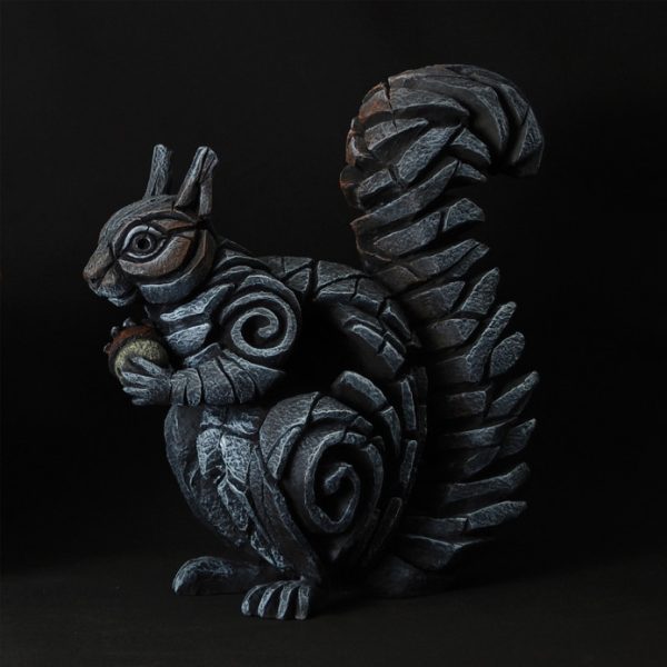 Squirrel - Grey - Edge Sculpture - ED18G