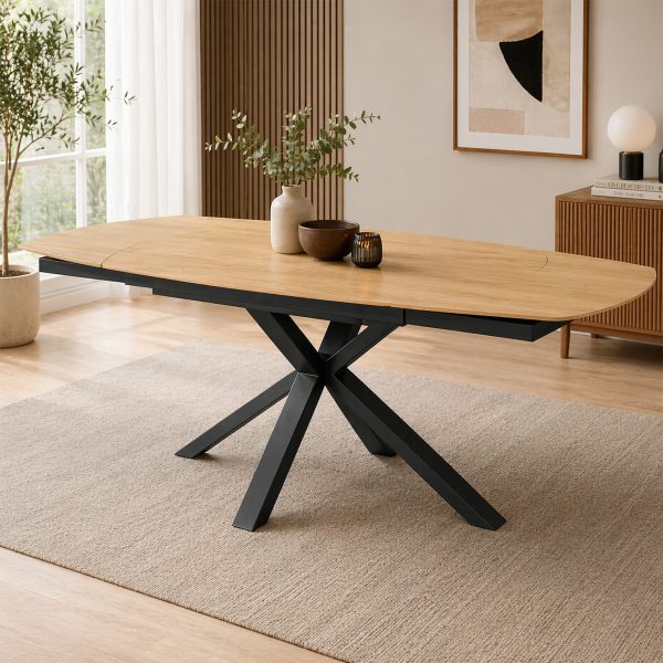 Magnus - Easy-Glide Extending Dining Table - X-Leg
