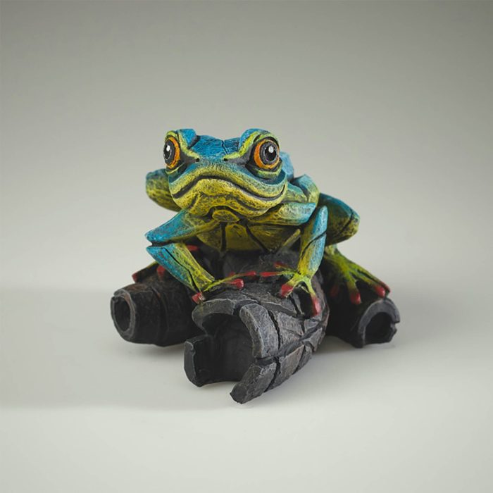 blue yellow frog x blue yellow frog x