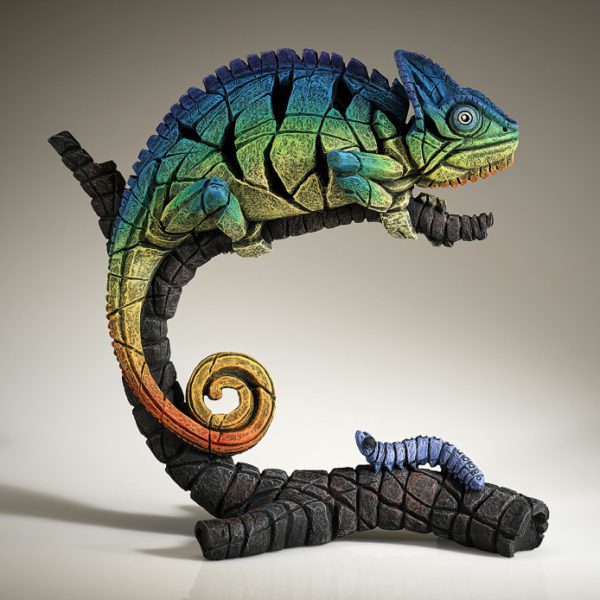 Chameleon - Rainbow Blue - Edge Sculpture - ED42RB