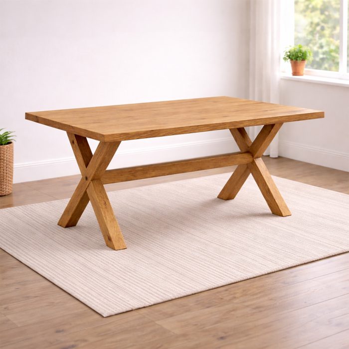 loxley small x-leg table