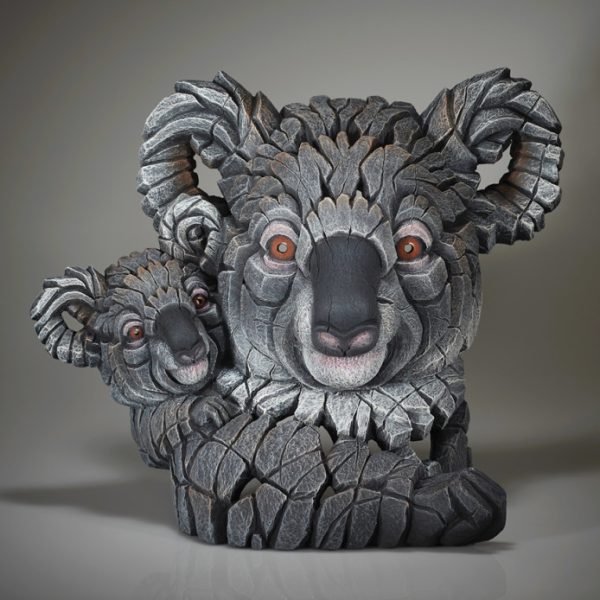 Edge Sculpture Koala & Joey Bust