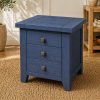 newstead 3 drawer bedside