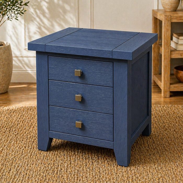 newstead 3 drawer bedside