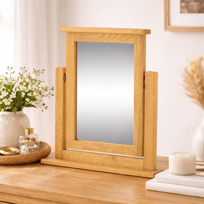 ivan oak mirror
